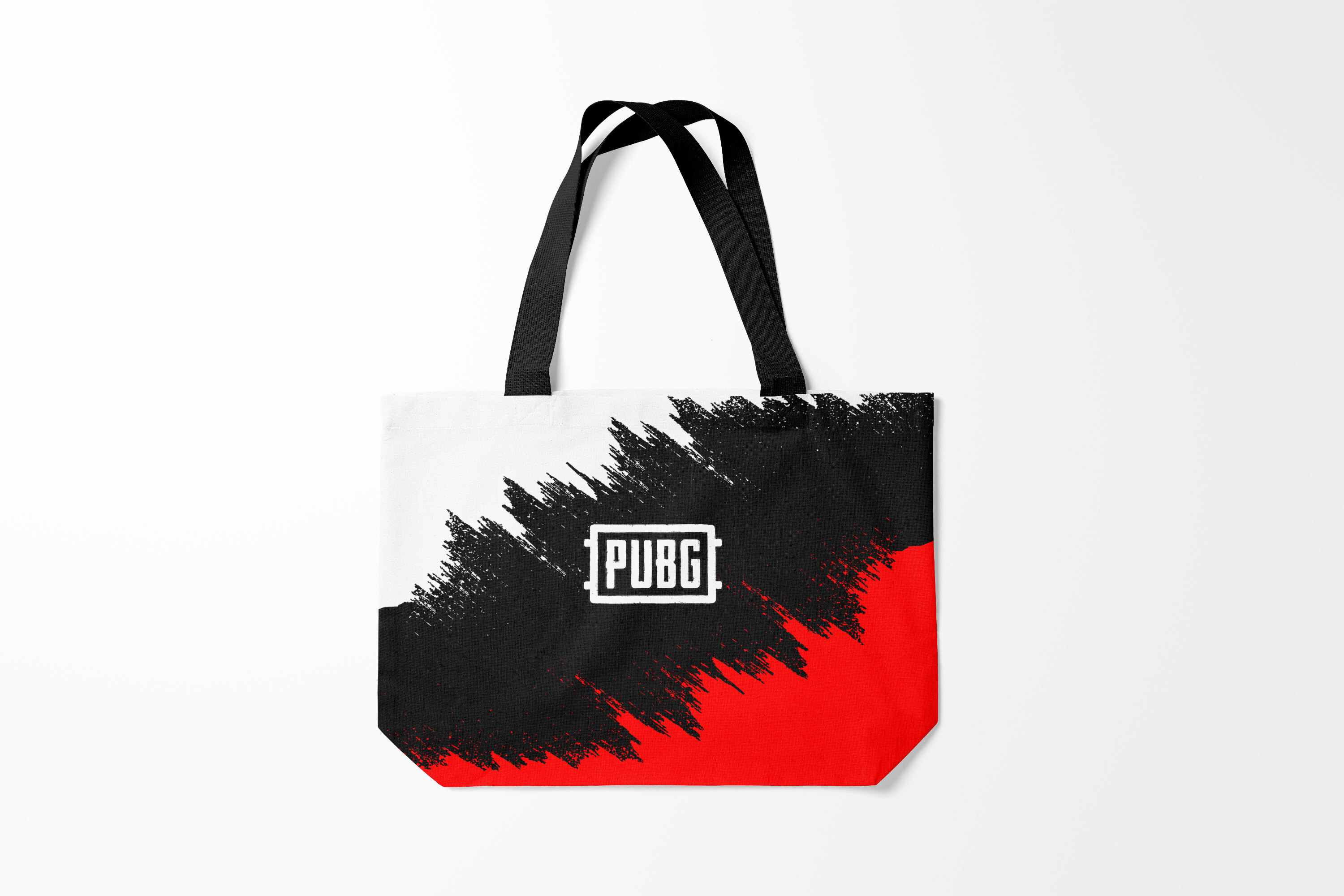 

Сумка шoппер унисекс Burnettie PUBG, черный, PUBG