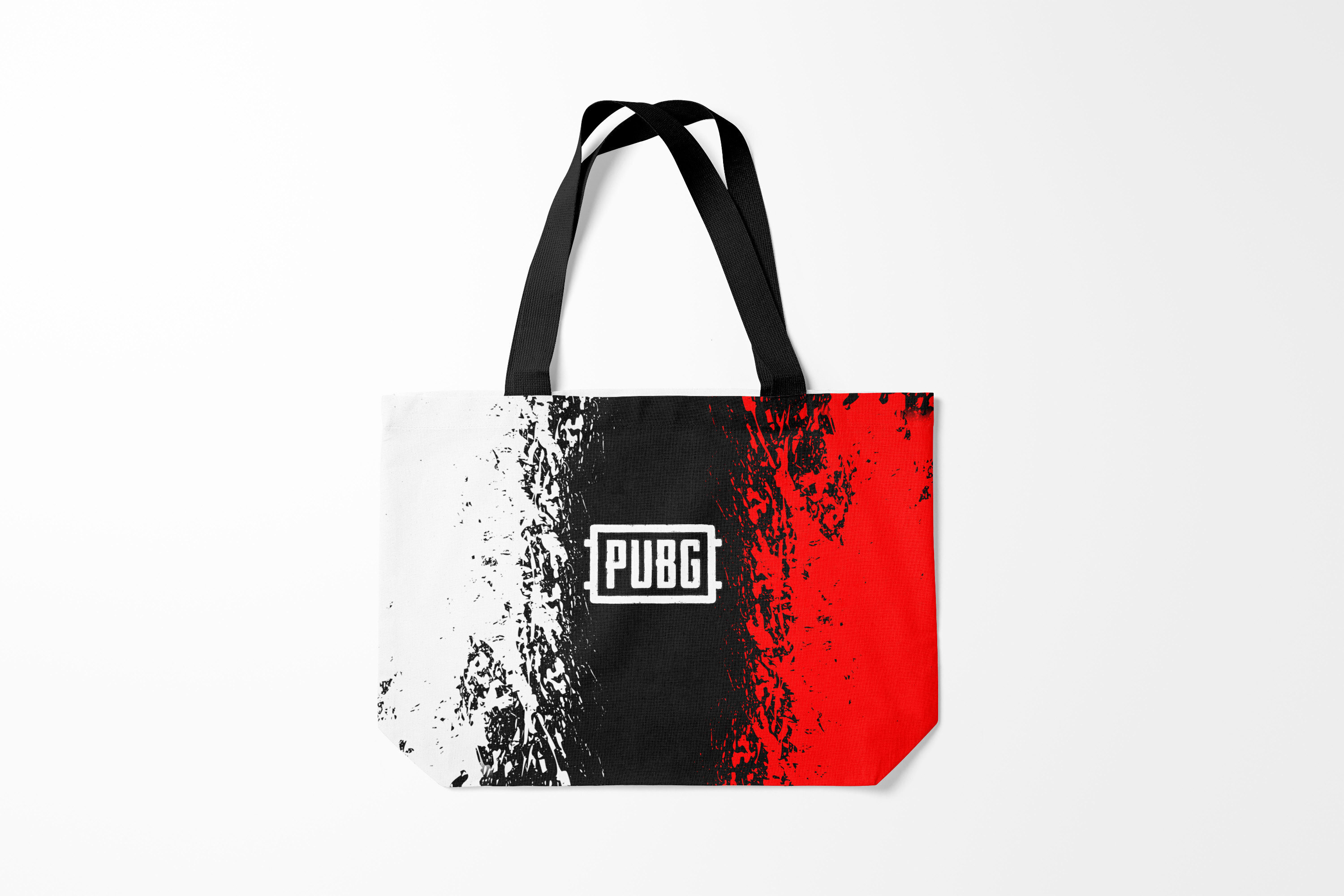 

Сумка шoппер унисекс Burnettie PUBG, черный, PUBG