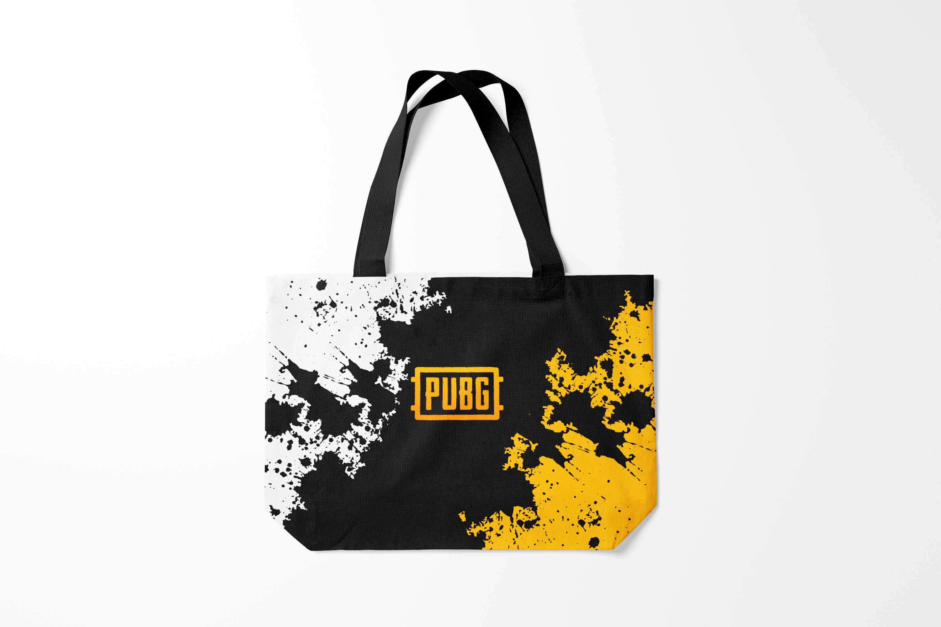 

Сумка шoппер унисекс Burnettie PUBG, черный, PUBG