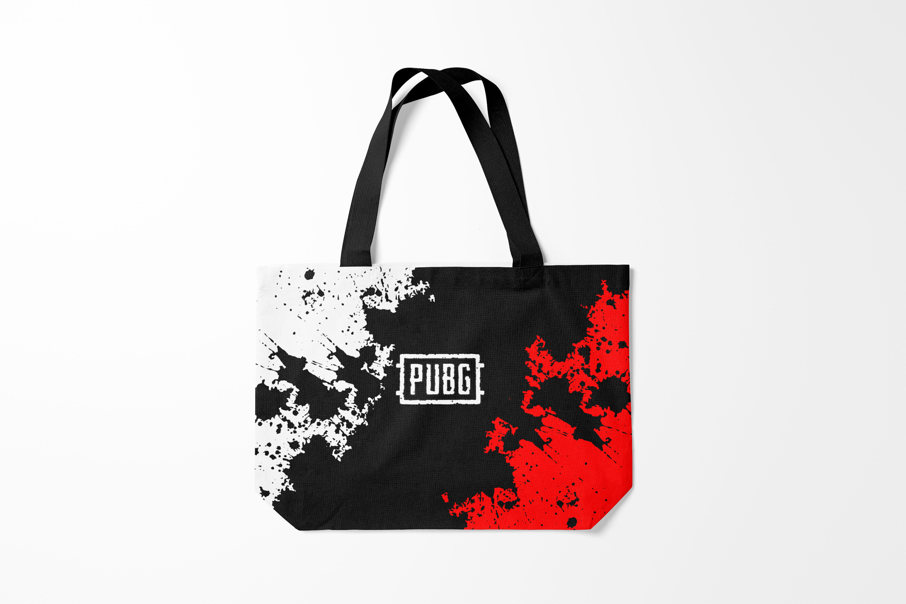 

Сумка шoппер унисекс Burnettie PUBG, черный, PUBG