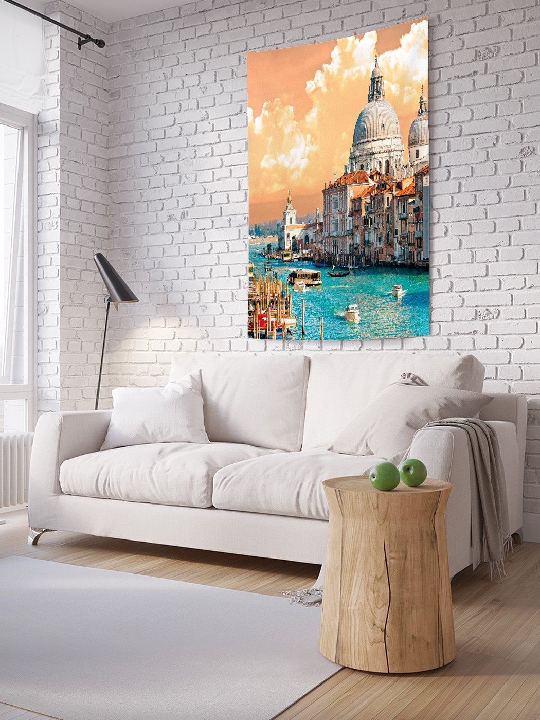 

Вертикальное фотопанно на стену JoyArty Водные улицы 150x200 см, Водные улицы