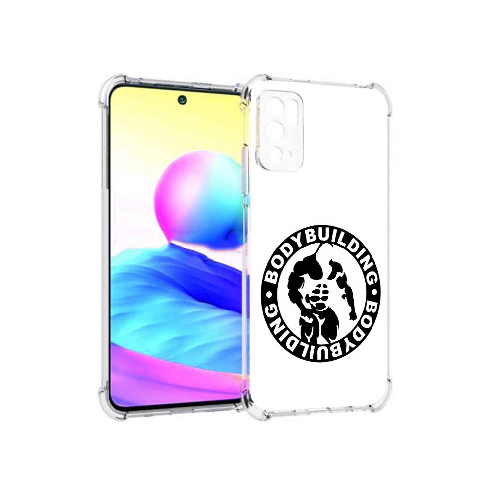 

Чехол MyPads Tocco для Xiaomi Poco M3 Pro бодибилдинг, Прозрачный, Tocco