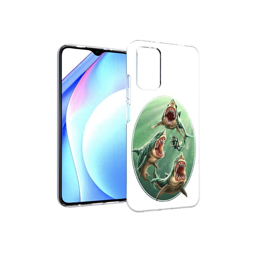 

Чехол MyPads Tocco для Xiaomi Redmi 9T синяя бездна (PT226951.281.600), Прозрачный, Tocco