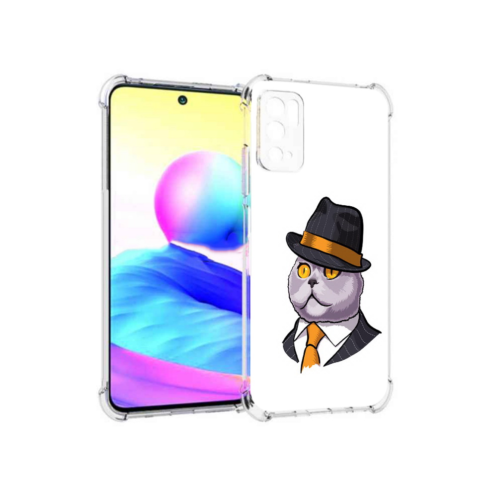 

Чехол MyPads Tocco для Xiaomi Poco M3 Pro британец, Прозрачный, Tocco