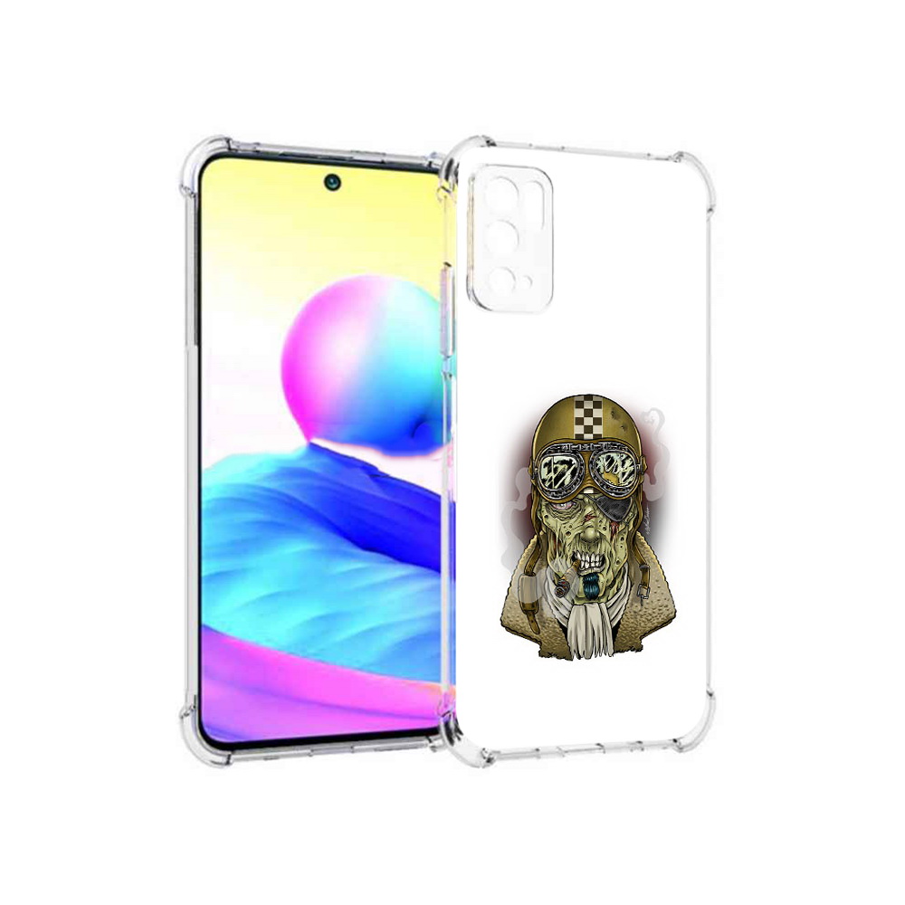 

Чехол MyPads Tocco для Xiaomi Poco M3 Pro военный зомби, Прозрачный, Tocco