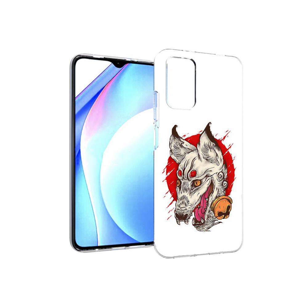 

Чехол MyPads Tocco для Xiaomi Redmi 9T страшная собака (PT226951.281.627), Прозрачный, Tocco