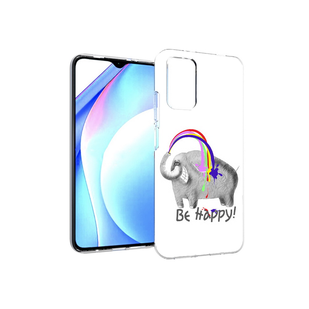 

Чехол MyPads Tocco для Xiaomi Redmi 9T счастливый слон (PT226951.281.632), Прозрачный, Tocco