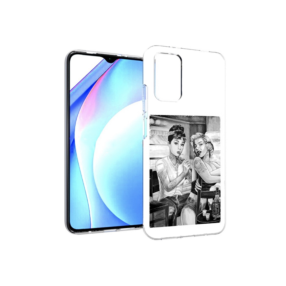

Чехол MyPads Tocco для Xiaomi Redmi 9T тату мастер (PT226951.281.637), Прозрачный, Tocco