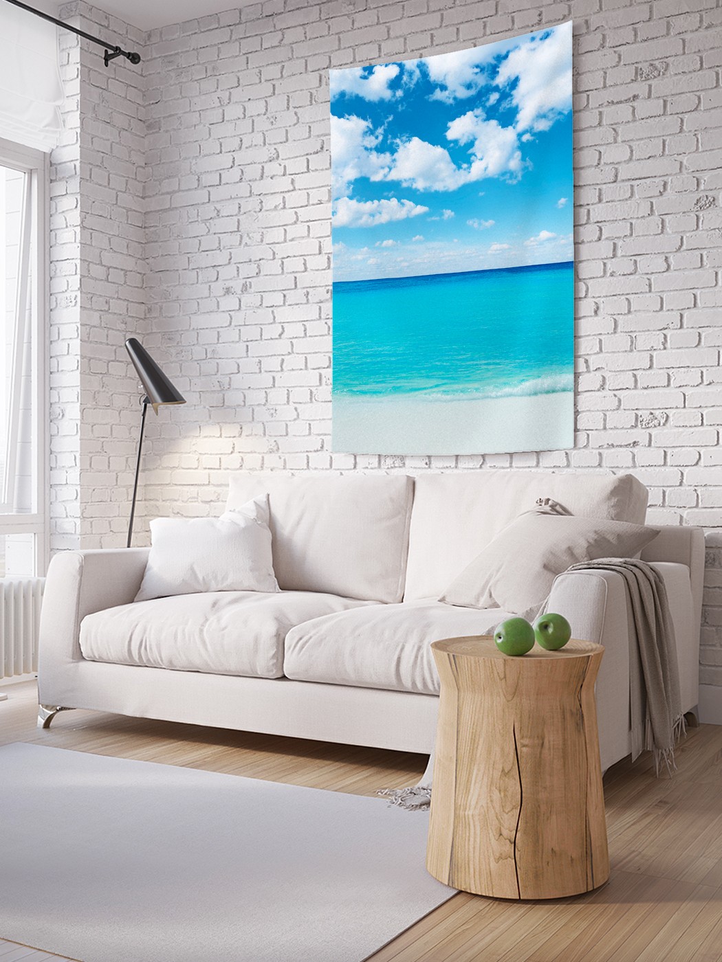 

Вертикальное фотопанно на стену JoyArty Карибское море 150x200 см, Карибское море