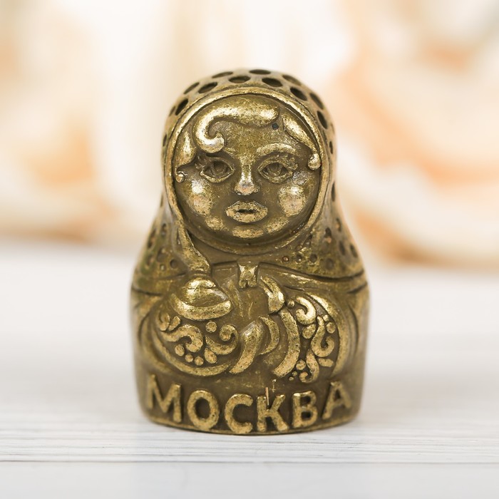 

Напёрсток сувенирный «Москва», латунь, Москва