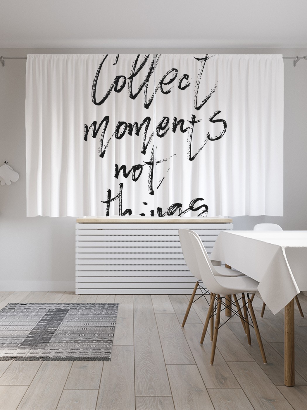 

Классические шторы JoyArty "Написанная фраза", серия Oxford DeLux, 2 полотна 145x180 см, Написанная фраза