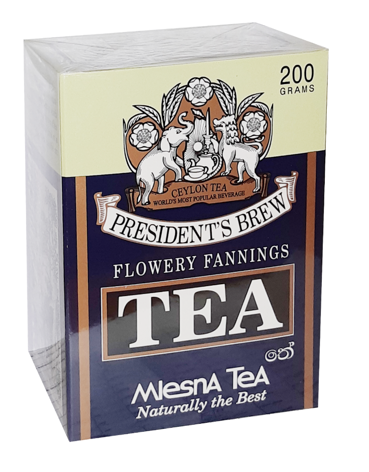 фото Чай листовой черный mlesna president's brew (президенткий) 200 гамм