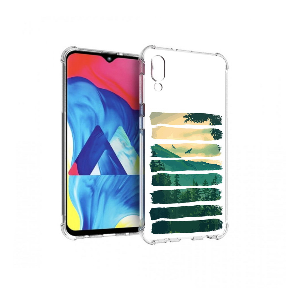 

Чехол MyPads Tocco для Samsung Galaxy M10 Лесная чаща (PT128878.532.107), Прозрачный, Tocco