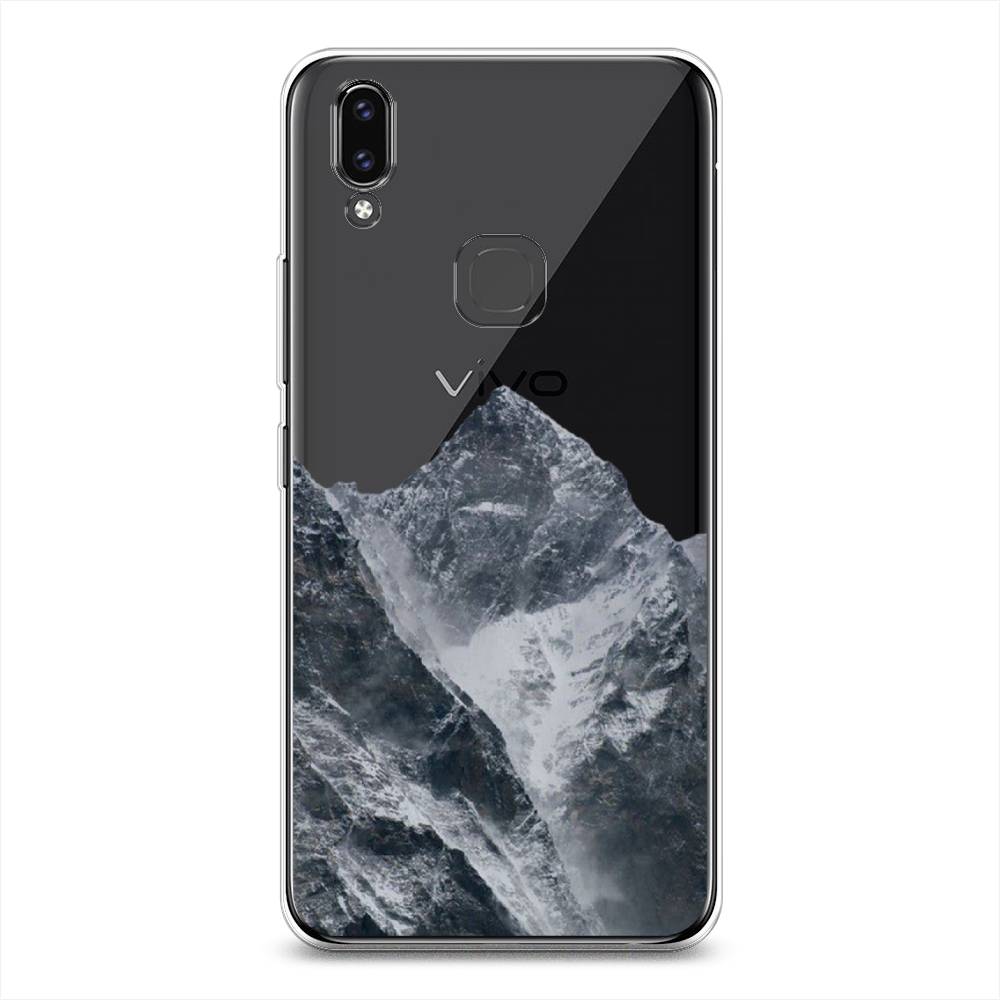 

Чехол для Vivo V9/Y85 "Горы арт 4", Серый;бежевый, 260150-2