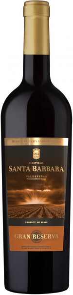 

Вино "Castillo Santa Barbara" Gran Reserva, Valdepenas DO, 0,75 л