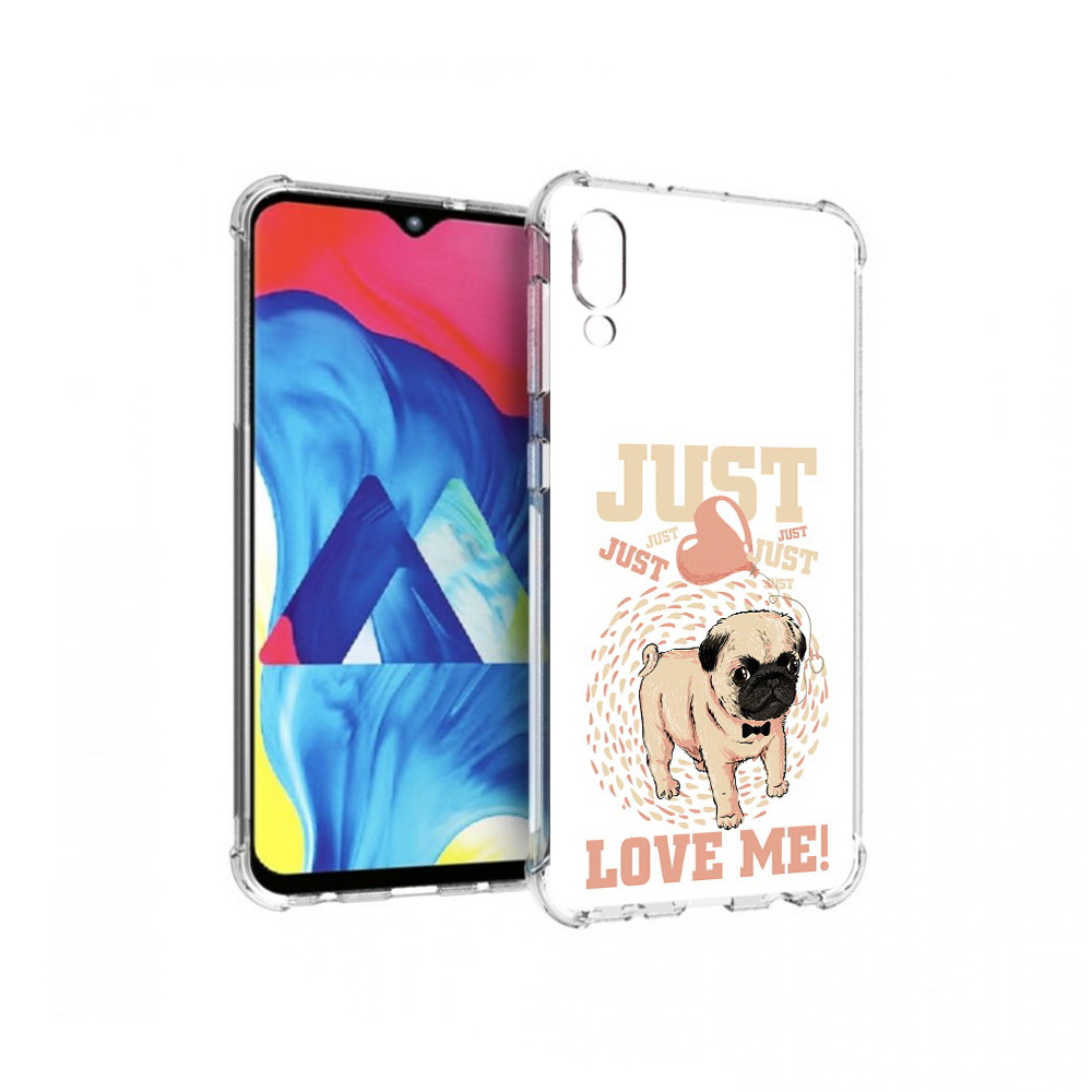 

Чехол MyPads Tocco для Samsung Galaxy M10 Люби меня (PT128878.532.109), Прозрачный, Tocco