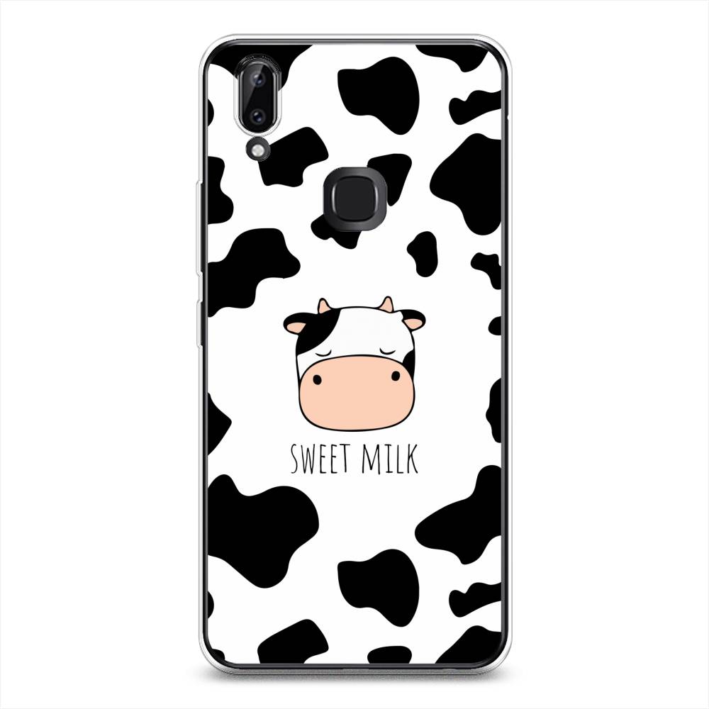 

Чехол для Vivo Y85/V9 "Sweet milk", Розовый;белый;черный, 260350-1