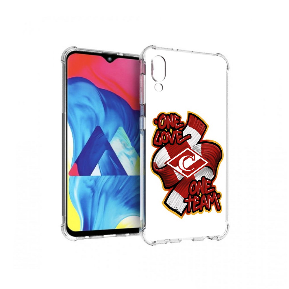 

Чехол MyPads Tocco для Samsung Galaxy M10 Одна любовь-Спартак (PT128878.532.126), Прозрачный, Tocco