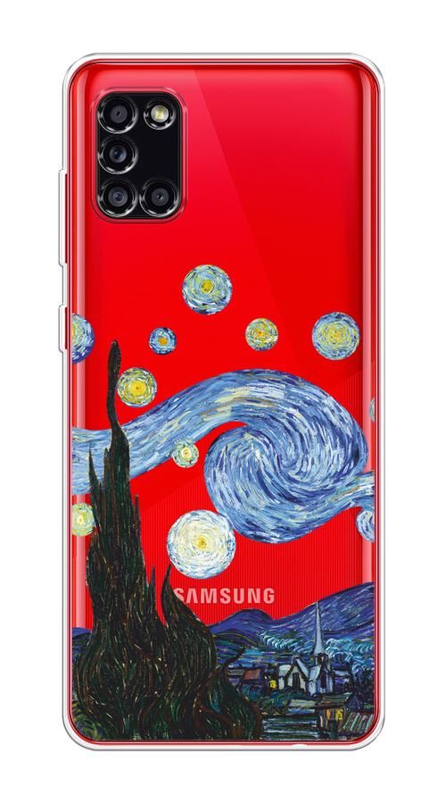 

Чехол на Samsung Galaxy A31 "Ночь Ван Гога", Голубой;синий;черный, 2100350-1