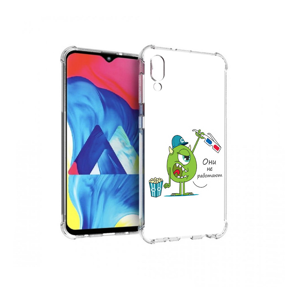 

Чехол MyPads Tocco для Samsung Galaxy M10 Очки не работают (PT128878.532.129), Прозрачный, Tocco