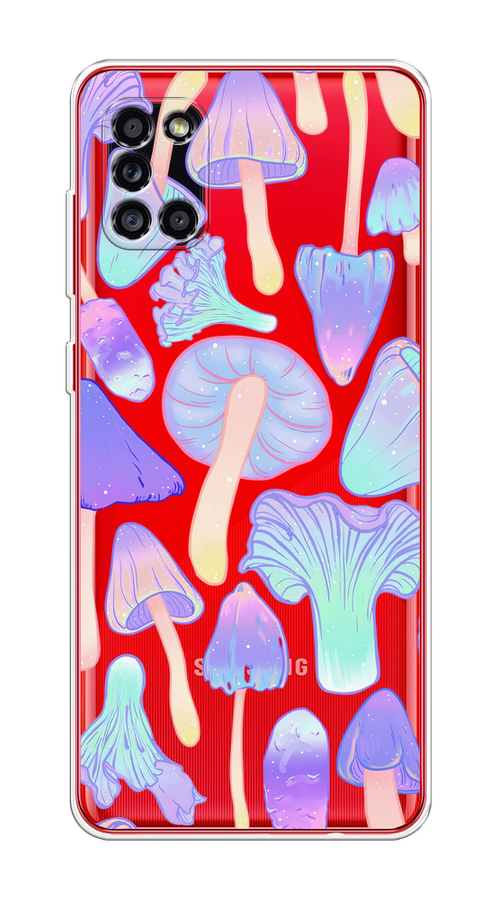 

Чехол на Samsung Galaxy A31 "Пастельные грибы", Фиолетовый;голубой, 2100350-1