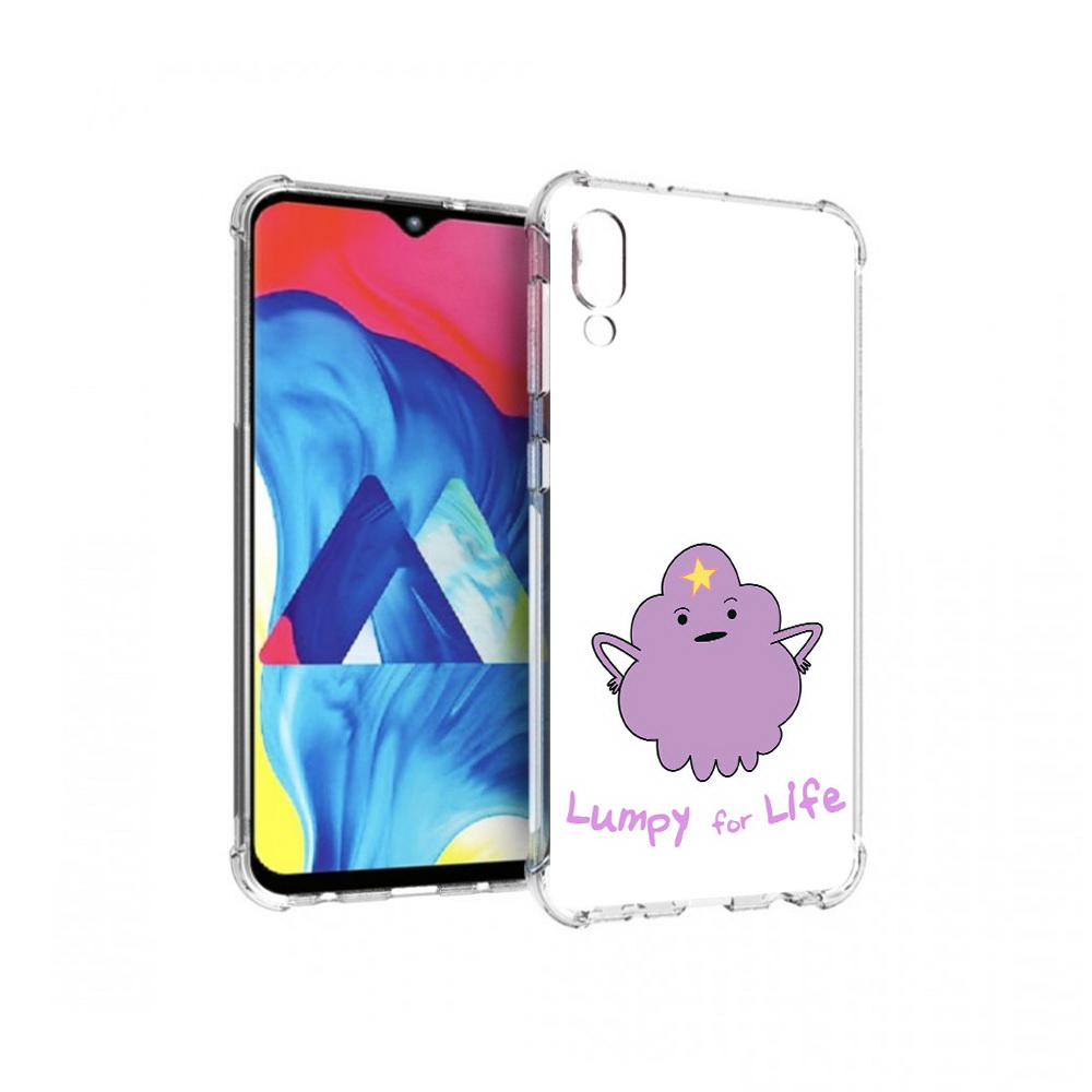 

Чехол MyPads Tocco для Samsung Galaxy M10 Принцесса пупырчатого королевства, Прозрачный, Tocco