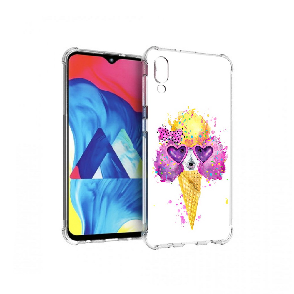 

Чехол MyPads Tocco для Samsung Galaxy M10 Рожок (PT128878.532.146), Прозрачный, Tocco
