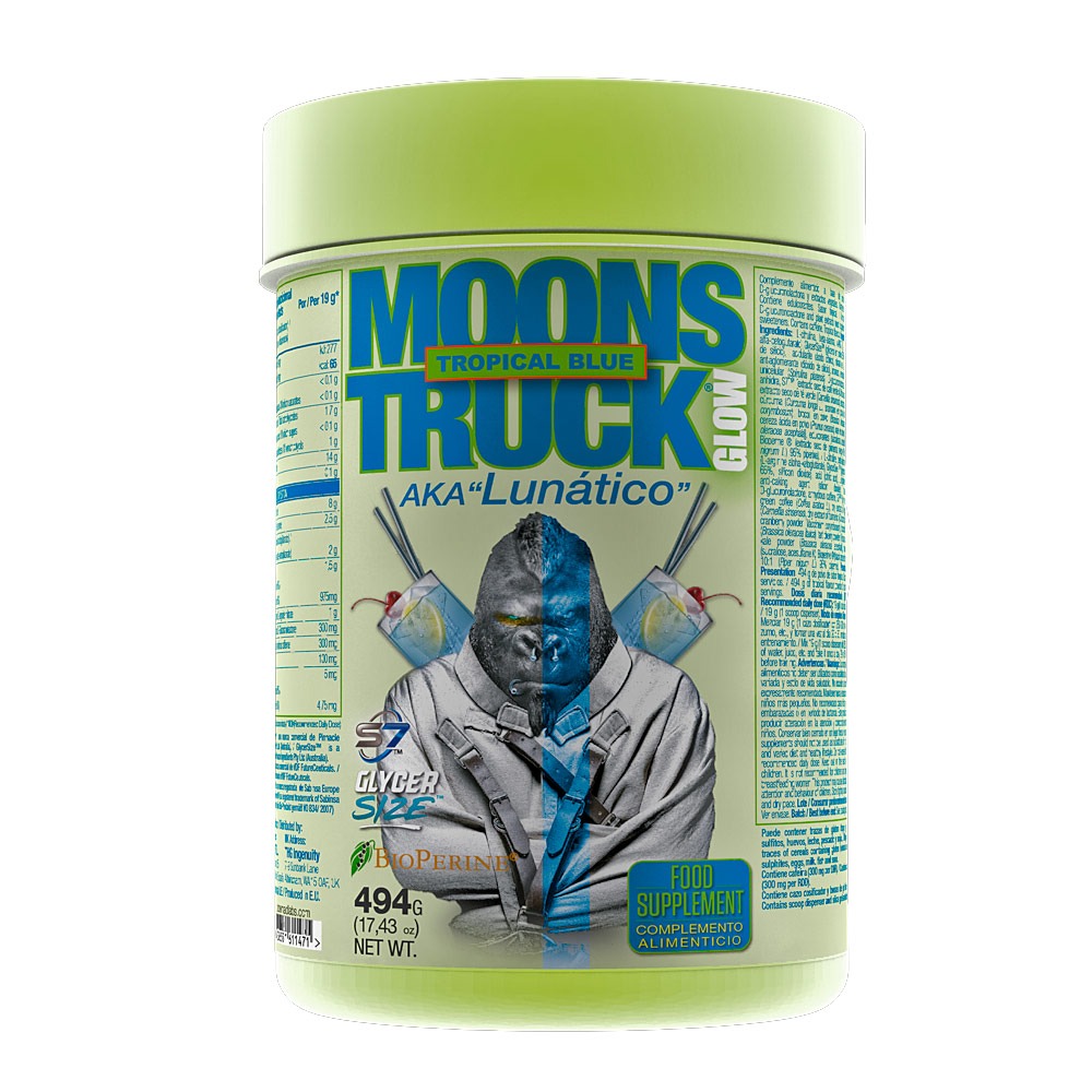 Предтренировочный комплекс ZOOMAD LABS Moons Truck III GLOW, 30 порций, 494 г, Тропический