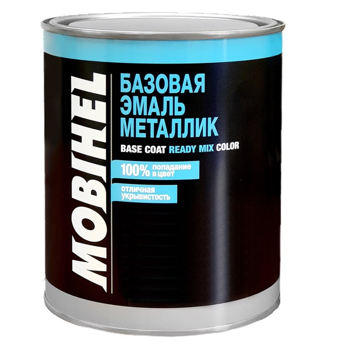 

Автоэмаль MOBIHEL металлик 128 Искра, 1 л, Красный