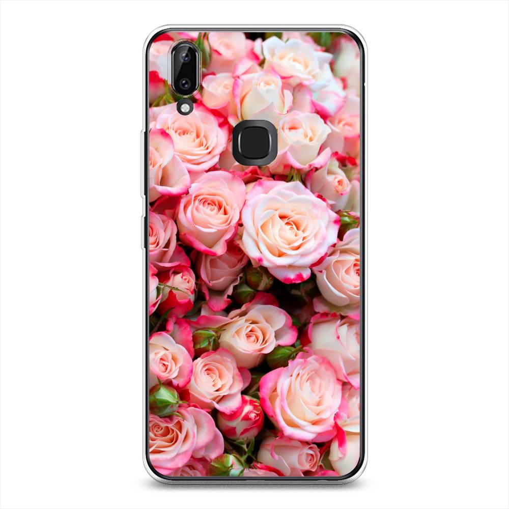 

Чехол для Vivo Y85/V9 "Много роз", Розовый, 260350-2