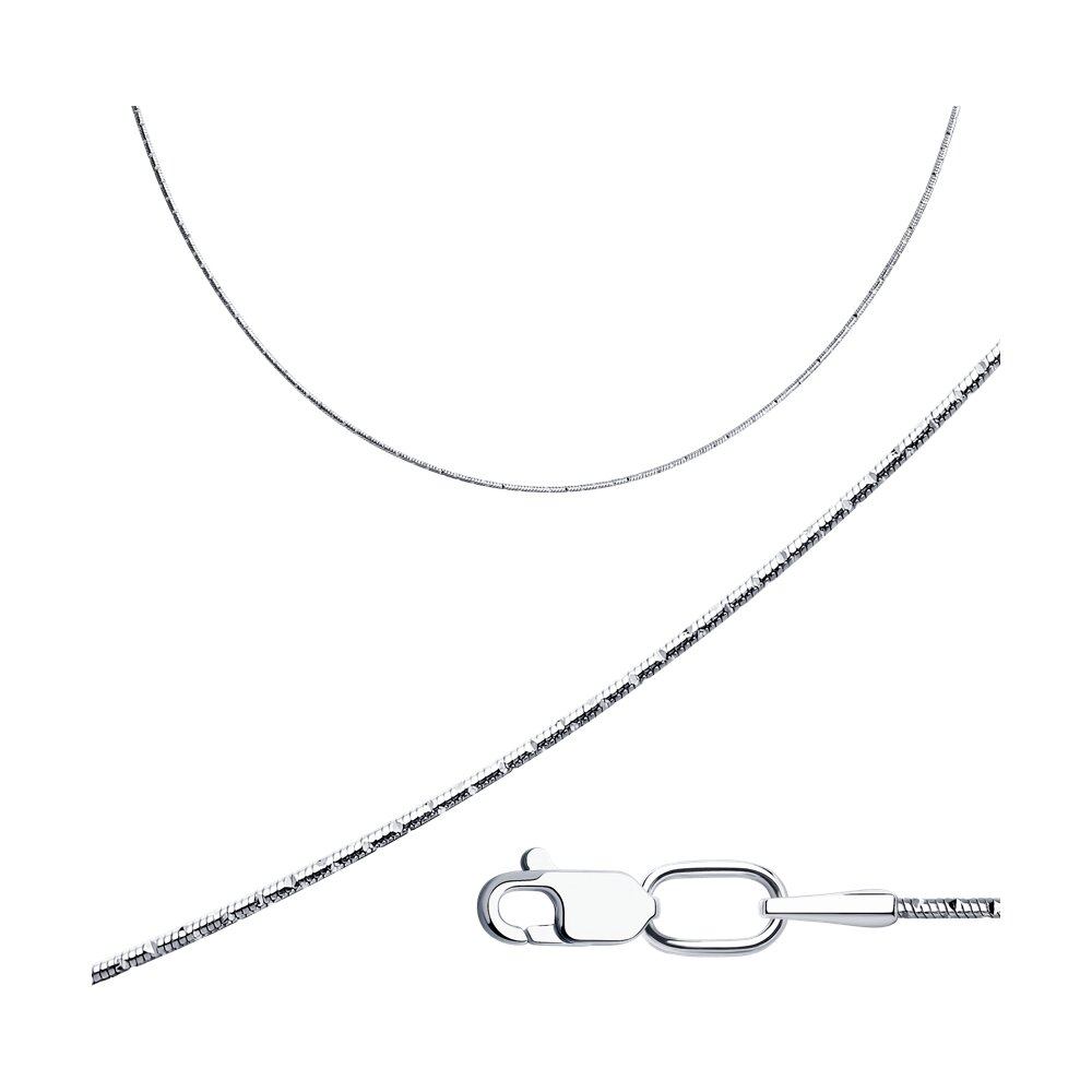 

Цепочка из серебра 50 см SOKOLOV 968010300-42, 968010300-42