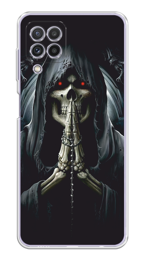 

Чехол на Samsung Galaxy A22/M22/M32 "Молитва", Серый, 2103150-1
