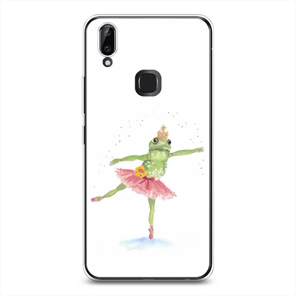 

Чехол для Vivo Y85/V9 "Лягушка-балерина", Зеленый, 260350-4
