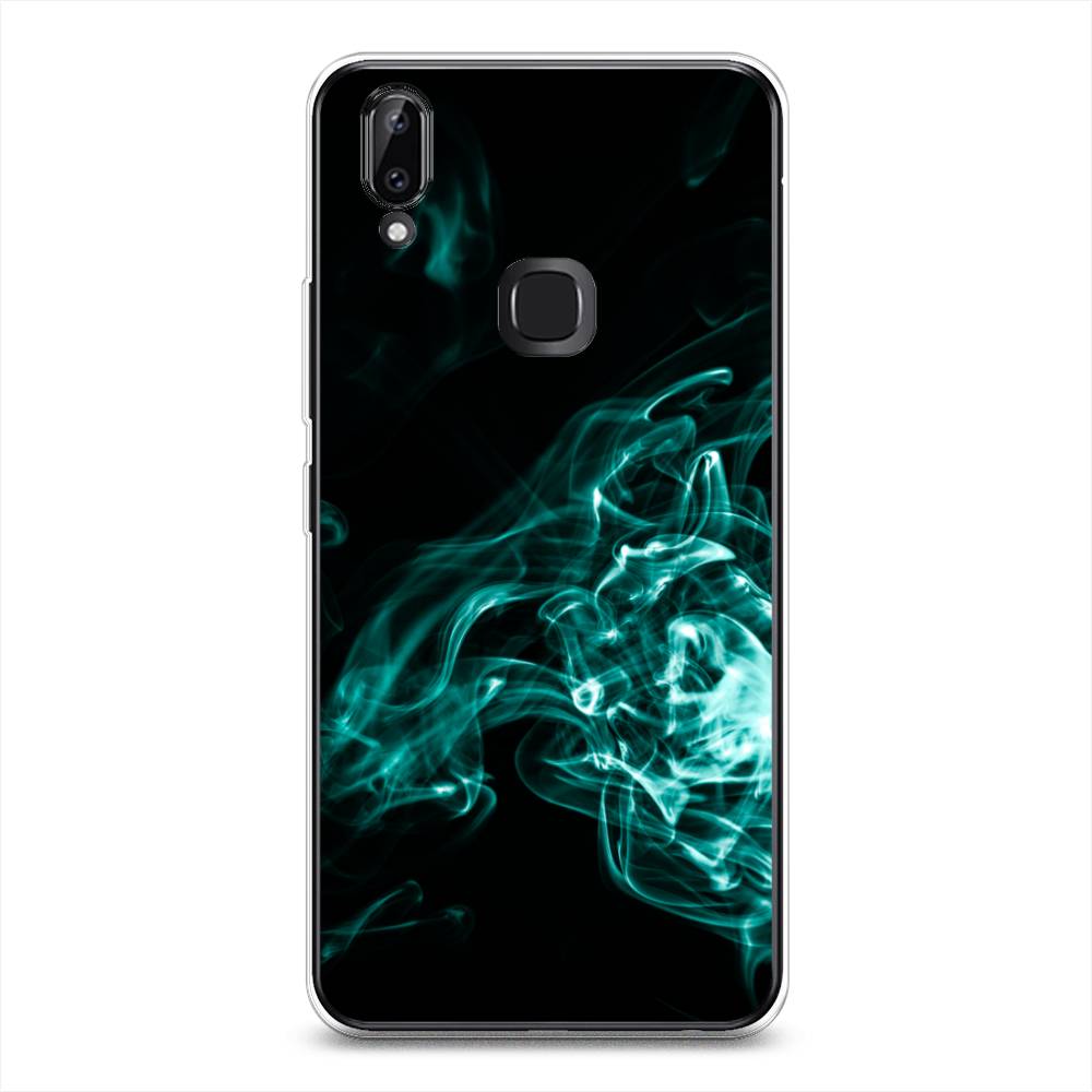 

Чехол для Vivo Y85/V9 "Дым", Голубой;черный, 260350-3