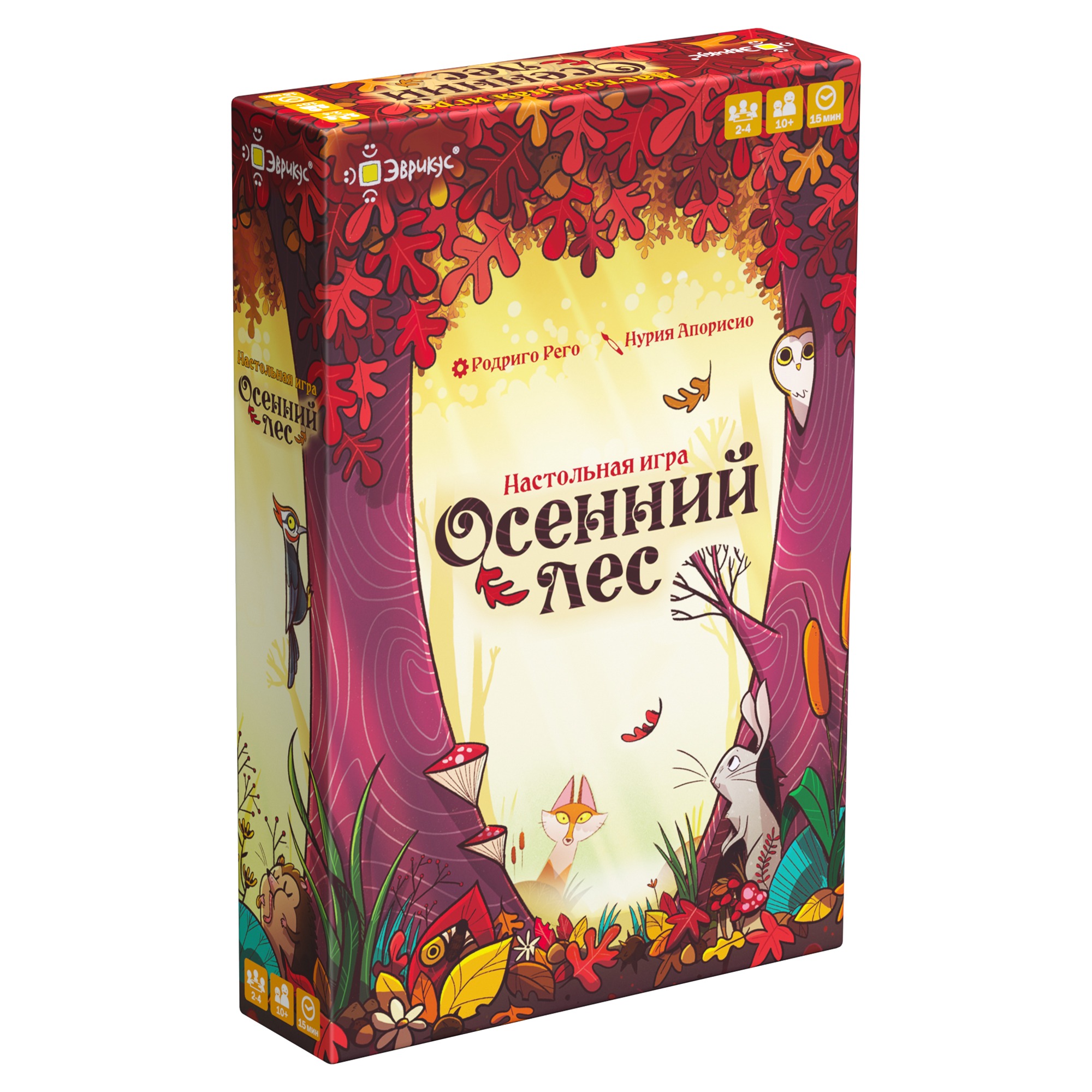 Настольная игра Эврикус Осенний лес настольная игра oubaoloon кролики и норы 16 фишек 48 карт ut0026