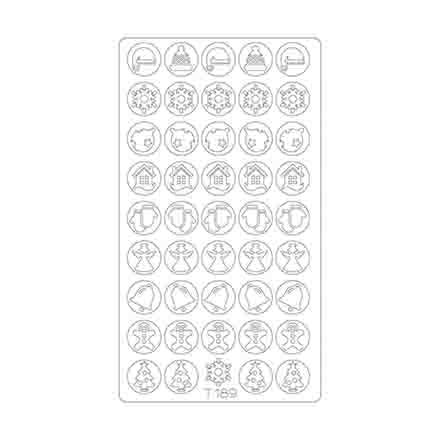 

Трафареты Freedecor, Deep Design T189, Прозрачный