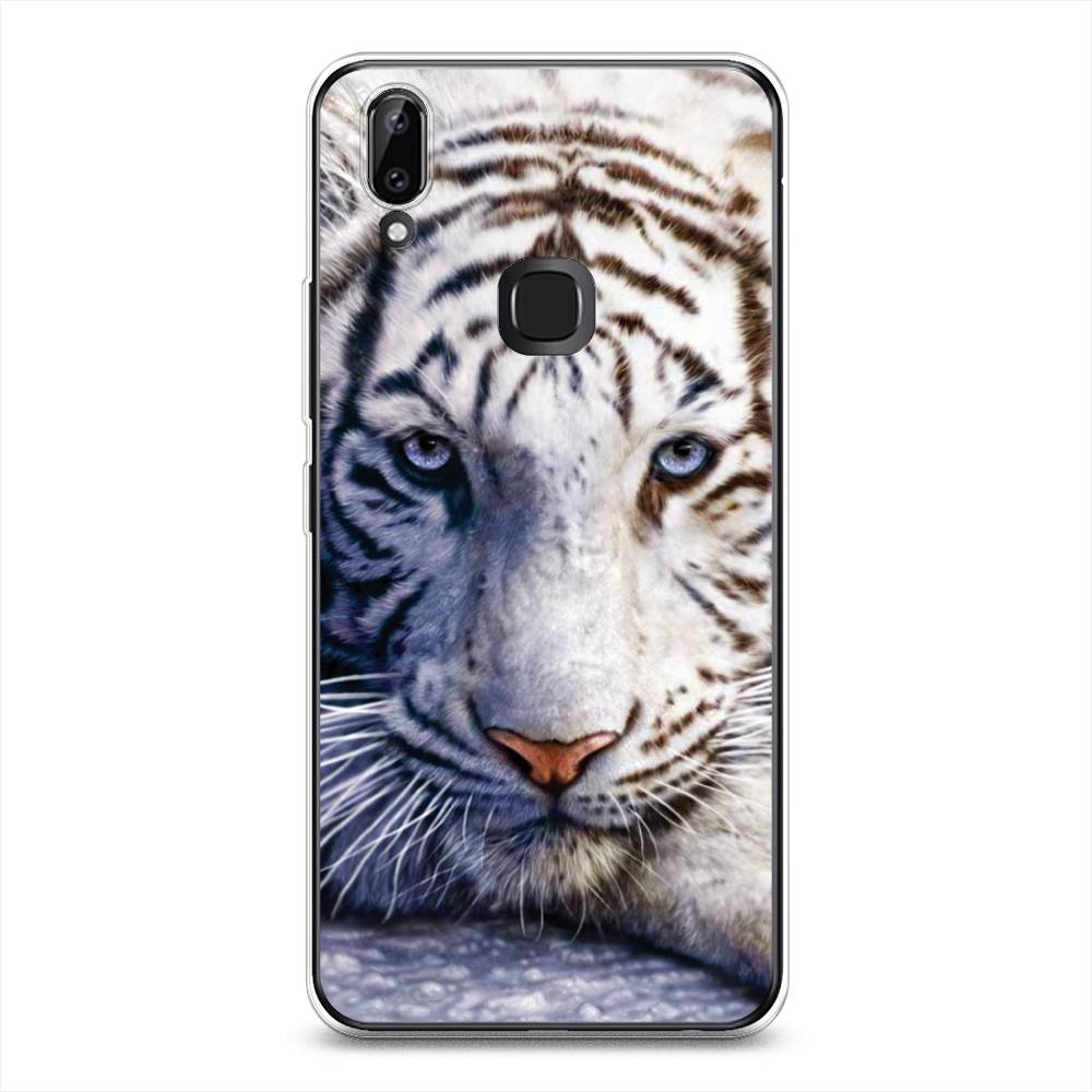 

Чехол для Vivo Y85/V9 "Бенгальский тигр", Коричневый;белый, 260350-1