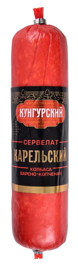 

Колбаса Кунгурский МК Сервелат Карельский варено-копченая 400 г