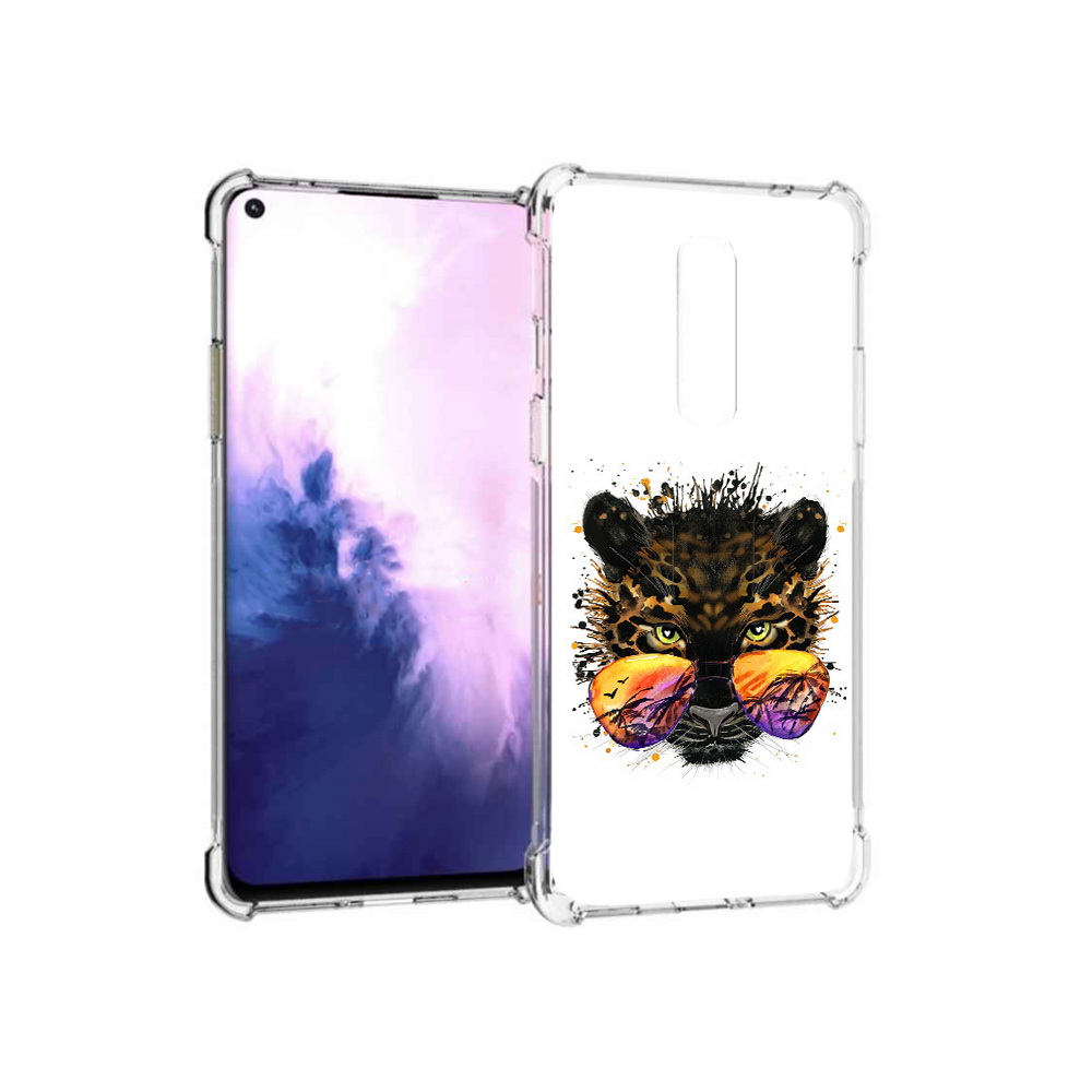 

Чехол MyPads Tocco для OnePlus 8 тропический леопард (PT147214.134.649), Прозрачный, Tocco