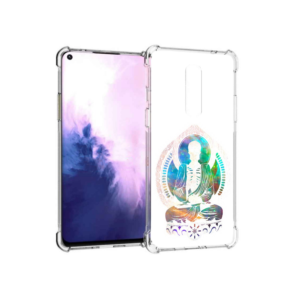 

Чехол MyPads Tocco для OnePlus 8 умный скелет (PT147214.134.653), Прозрачный, Tocco