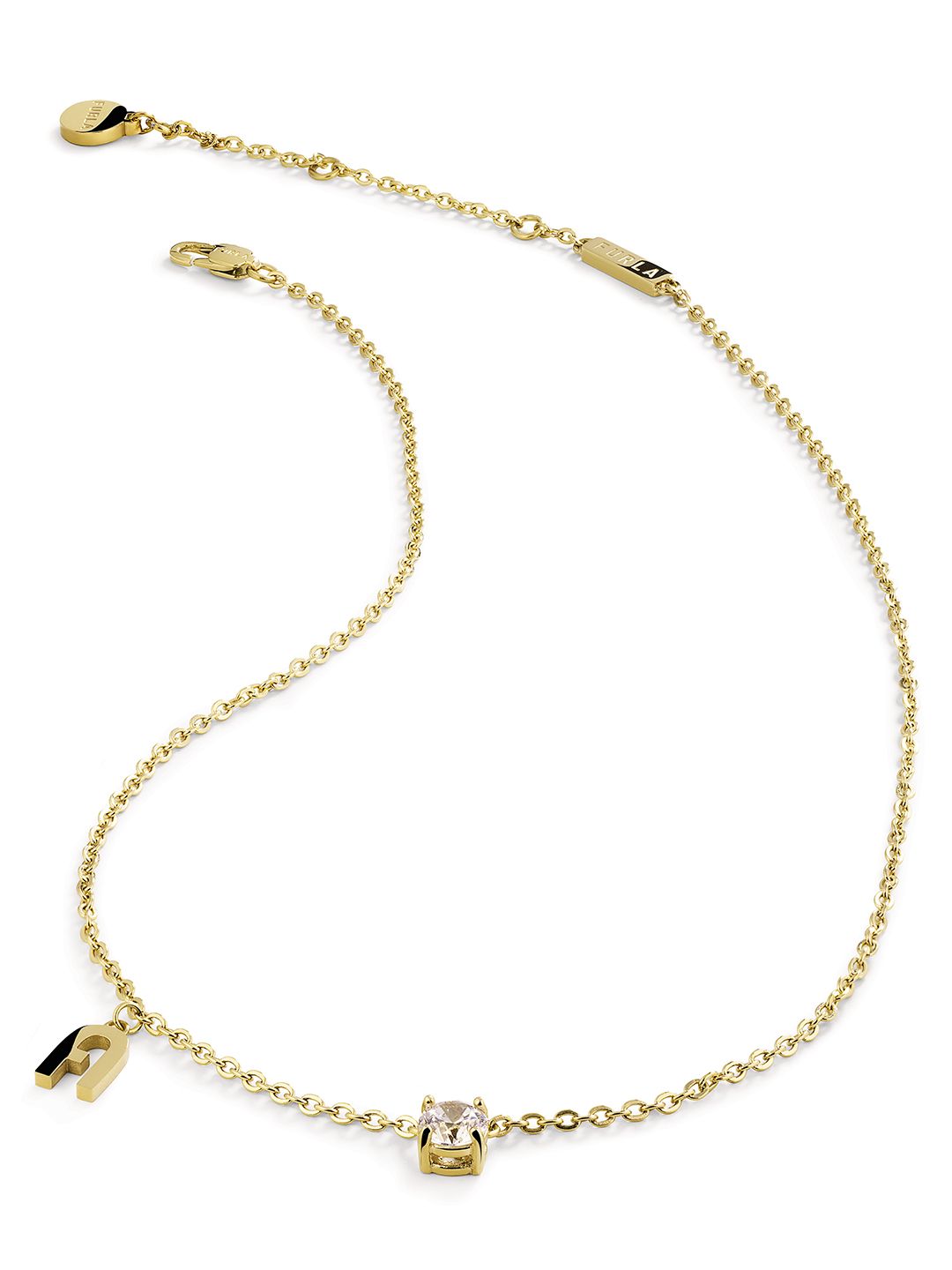 

Колье из стали 40-50 см Furla FJ1002NTU, кристалл, FJ1002NTU