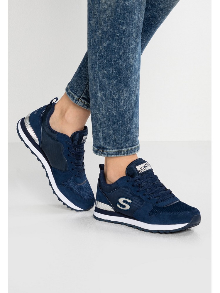 

Кроссовки женские Skechers SK211A04E синие 37.5 EU, Синий, SK211A04E