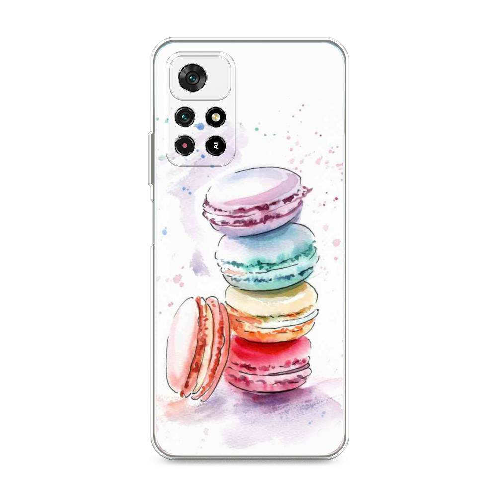 фото Силиконовый чехол "пирамидка макарони 2" на xiaomi redmi note 11s 5g awog