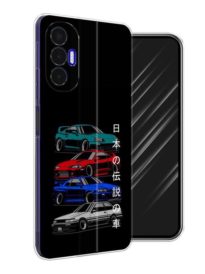 

Чехол Awog на Tecno Pova 3 "JDM Legend cars", Разноцветный, 301550-5
