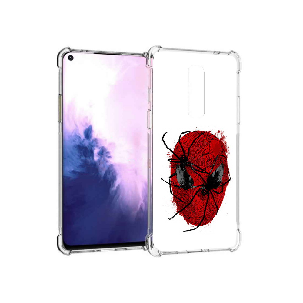 

Чехол MyPads Tocco для OnePlus 8 человек паук (PT147214.134.673), Прозрачный, Tocco