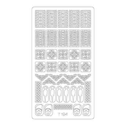 

Трафареты Freedecor, Deep Design T194
