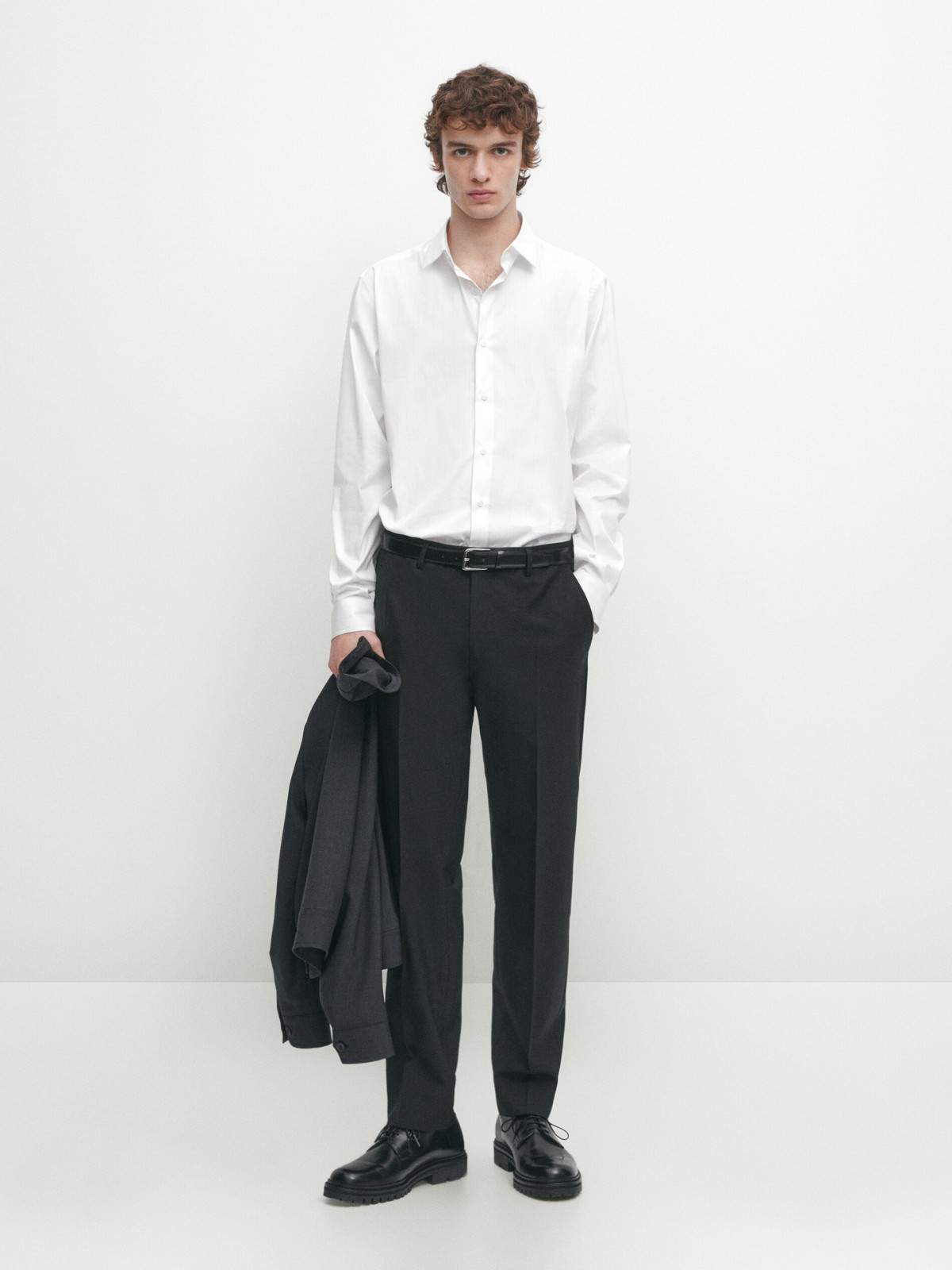 

Рубашка мужская Massimo Dutti 0111/663-I2024 белая XL, Белый, 0111/663-I2024