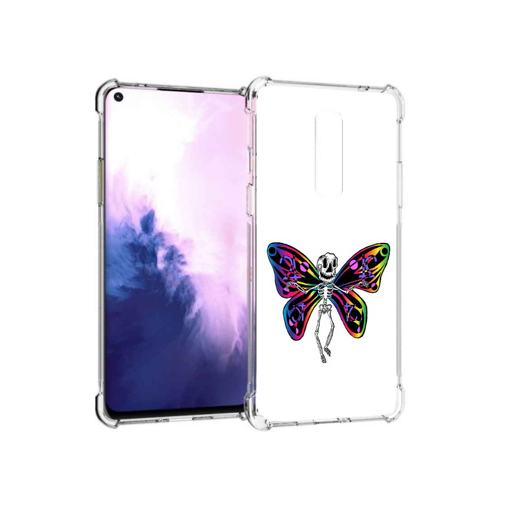 

Чехол MyPads Tocco для OnePlus 8 эффект бабочки (PT147214.134.701), Прозрачный, Tocco