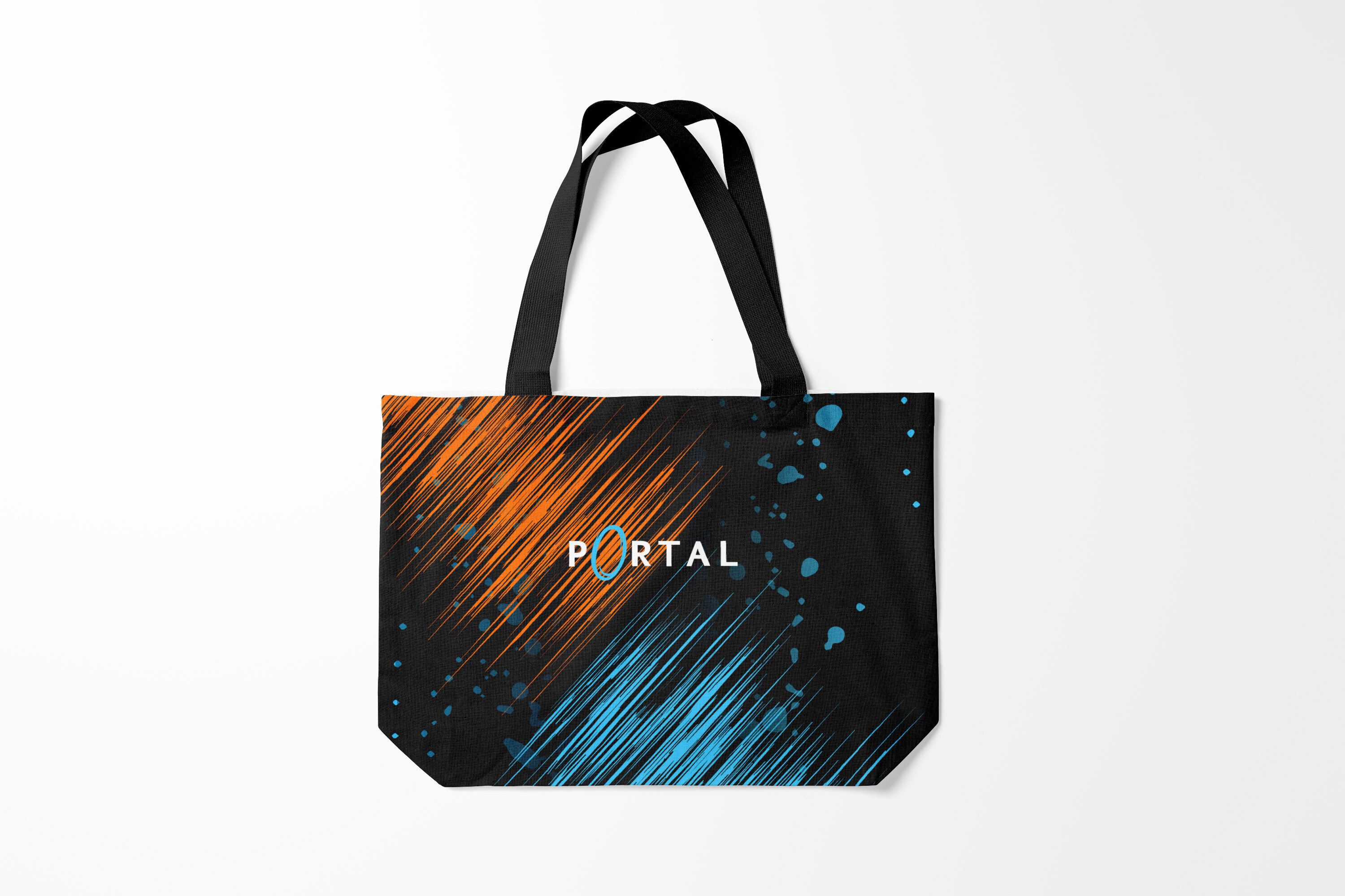 

Сумка шoппер унисекс Burnettie Portal, черный, Portal