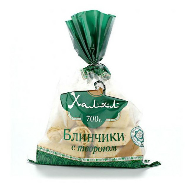 

Блинчики Индустрия Халяль с творогом замороженные 700 г
